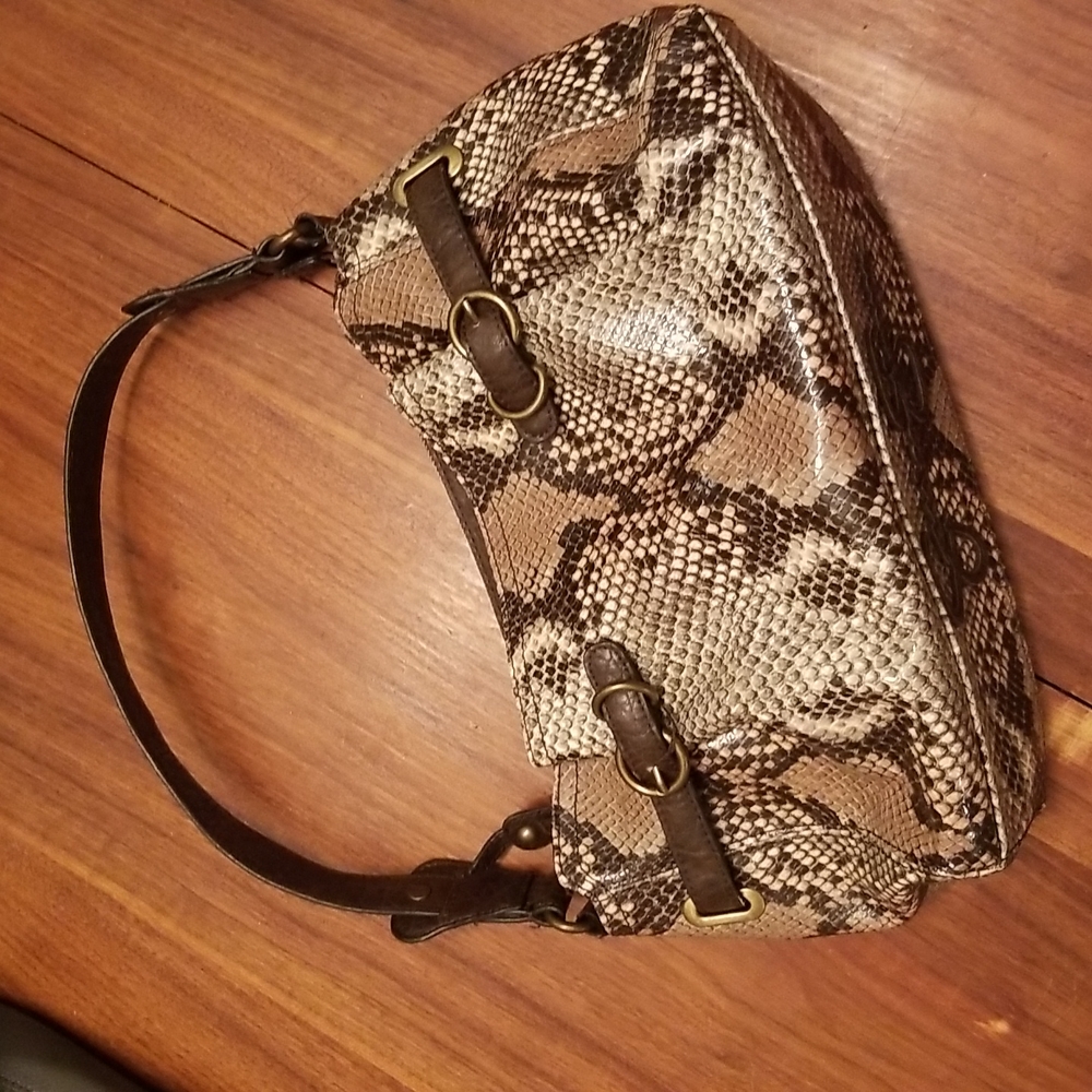 Jessica Simpson vegan python purse! SO COOL!